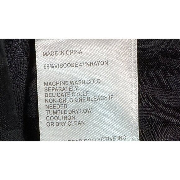 Laundry by Shelli Segal Sz S Black Ruffled Houndstooth Faux Wrap Skort NWT NEW - Picture 8 of 9